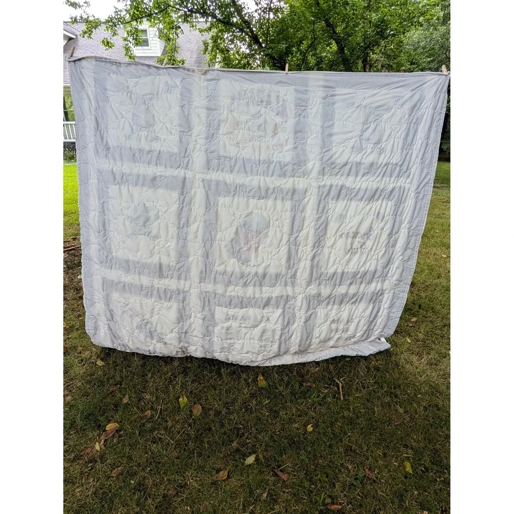 Vintage University of Alabama Crimson Tide Handmade Quilt block design full